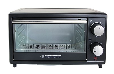 Image Electric Oven Esperanza CALZONE EKO007, 10L, Power: 900W, Temperature: 0°C - 250°C, Timer: 0-30 minutes, Crumb tray, Acc included: pizza tray, grill g