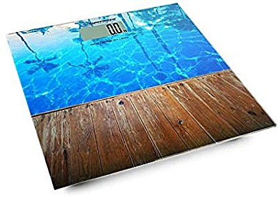 Image Bath Scale Esperanza WAIKIKI EBS011, Equipped with four high precision Strain Gauge sensors, Capacity 180kg /396LB, Division 100 g/0.2LB, Power saving