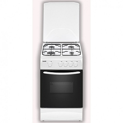 Image Gas \ gas cooker KLASS T5401G4-White,  50cm, gas \ gas
