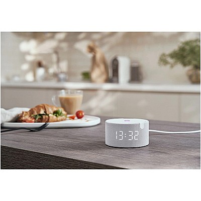 Image Yandex Station Mini Gray YNDX-00020G, with clock, 10W, Bluetooth, WI-Fi, Aux