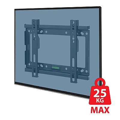 Image Esperanza TV-Wall Mount PERSES ERW013 for 14-50", Max load 25kg, Vesa 75x75-200x200mm, Distance of TV from wall: 24mm, level included, Weight: 380g