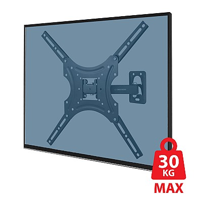 Image Esperanza TV-Wall Mount PROTEUS ERW015 for 26-70", Max load 30kg, Vesa 75x75-400x400mm, Distance of TV from wall: 110-465mm, Tilt adjustment up to 15°