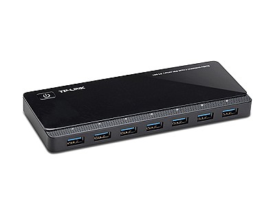 Image USB 3.0 Hub 7-port TP-LINK "UH720", with 2 Charging Ports, external power adapter