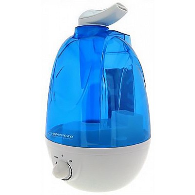Image Humidifier Esperanza COOL SPRING EHA003 Tank capacity 3,5 L; Power 25 W; Suitable for rooms up to 40 m2; 3 levels of steam outputs; Steam output 300 m