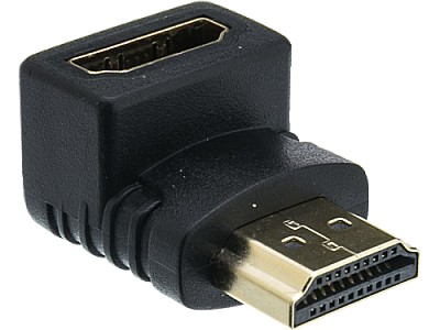 Adapter HDMI M to HDMI90° F  v1.4  SAVIO CL-112